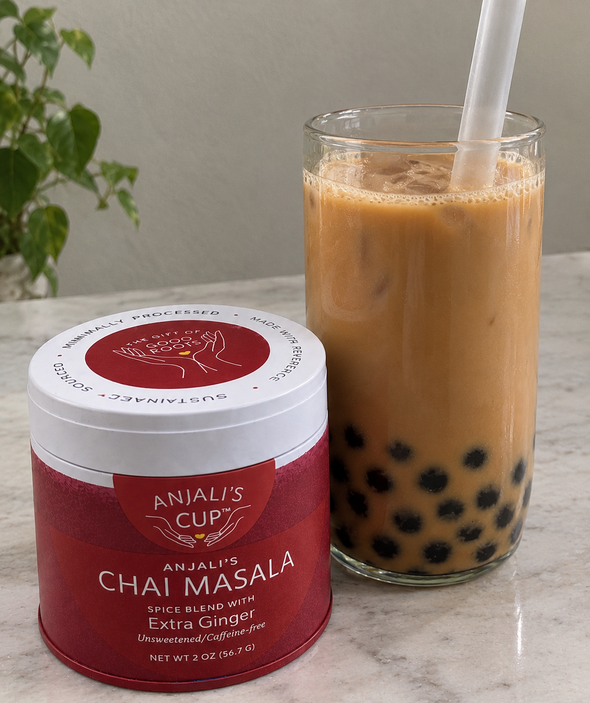Chai Spiced Bubble Tea