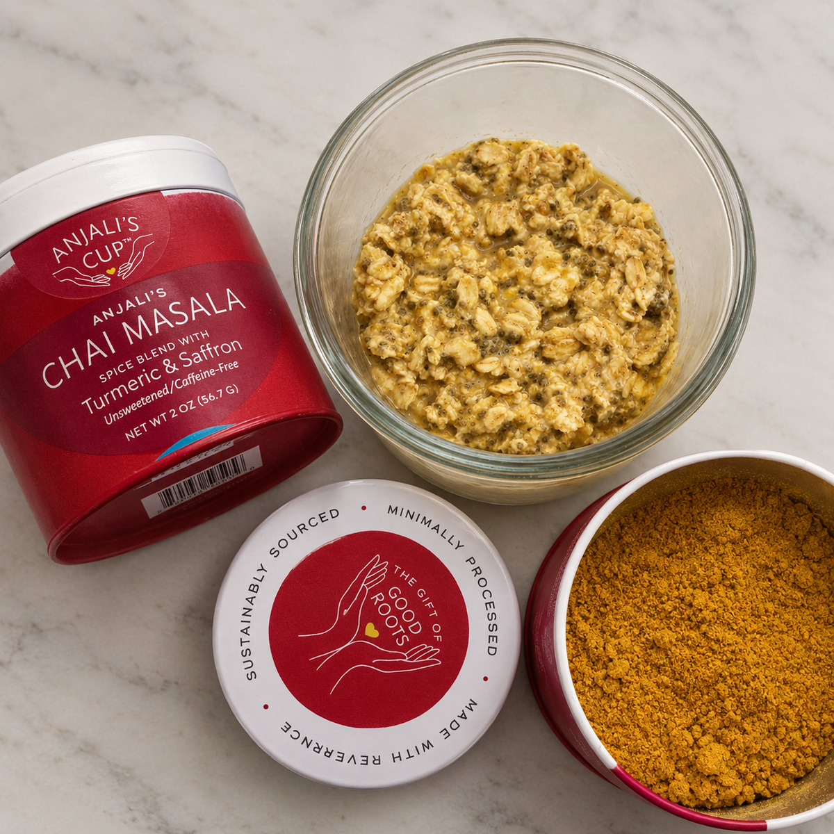 Chai Spiced Overnight Oats