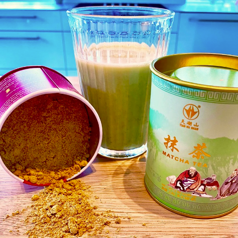 Chai Spiced Matcha Latte