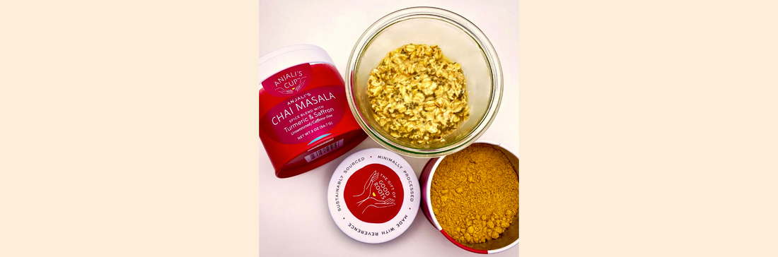 Chai Spiced Overnight Oats