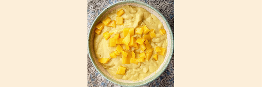 Turmeric Mango Lassi Protein Smoothie