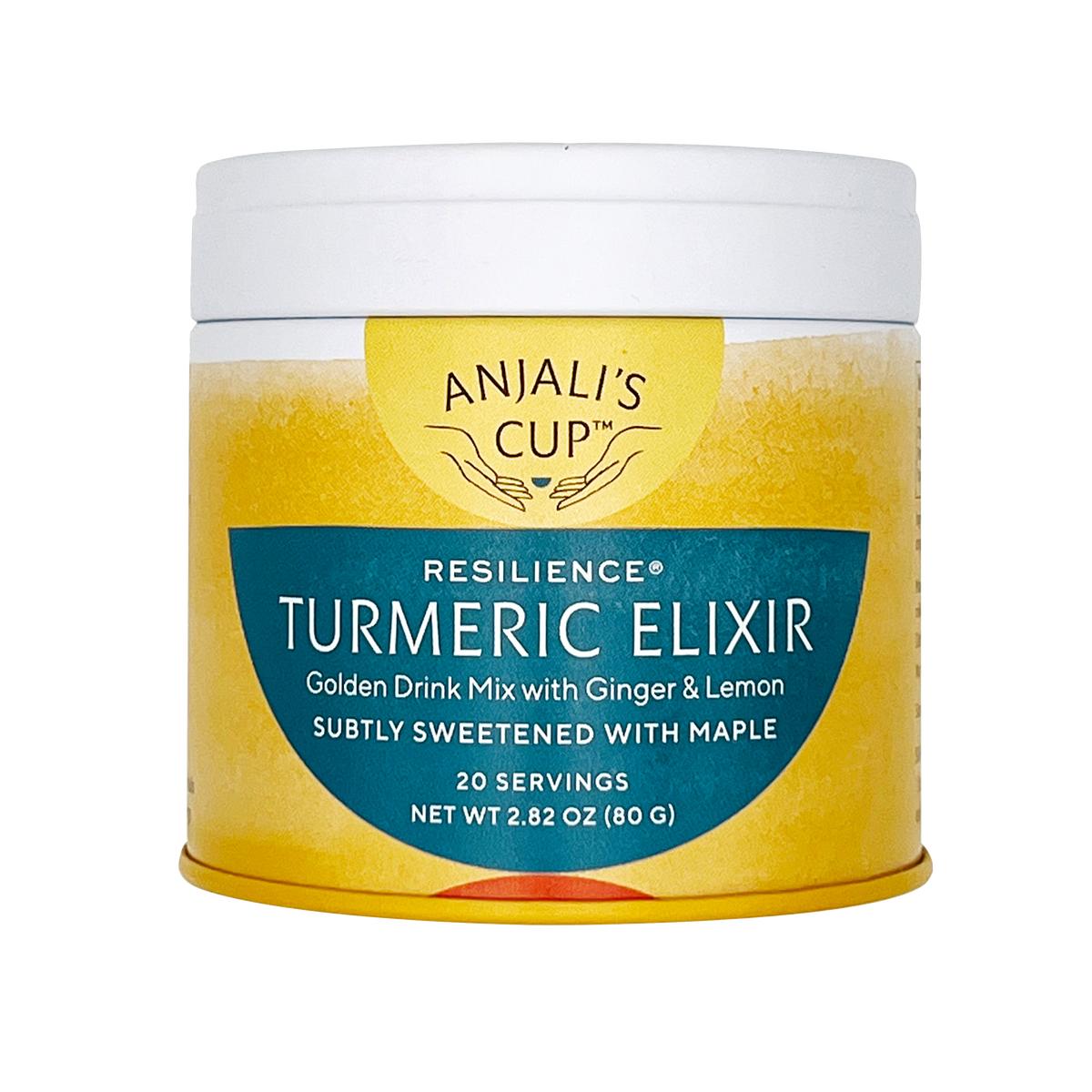 Resilience® Turmeric Elixir, 20 Serving Tin - Bright Golden Latte Mix