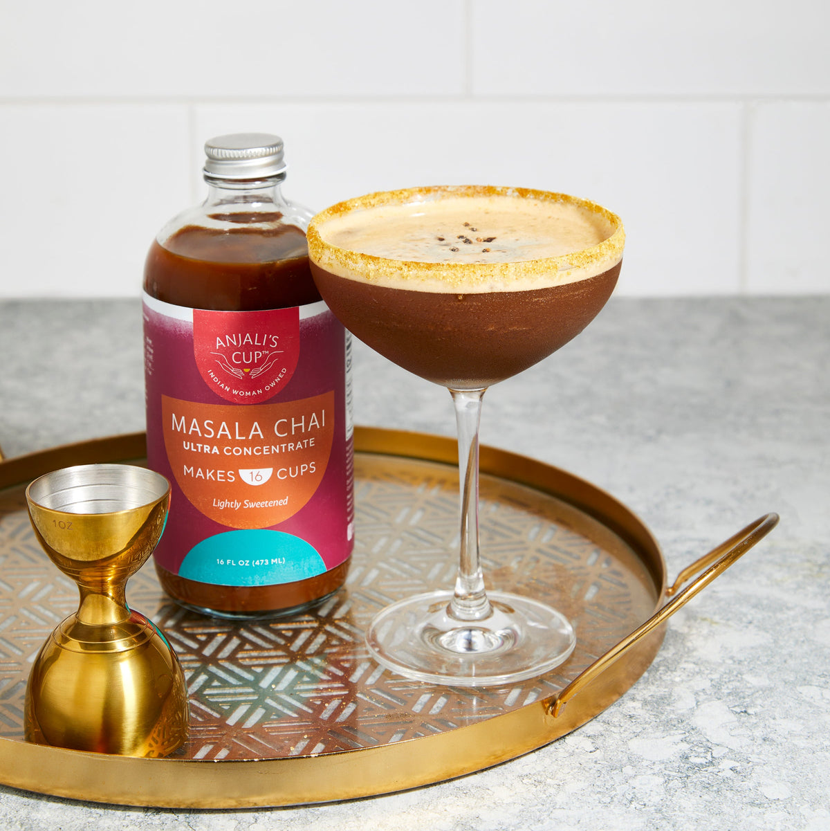 Masala Chai Ultra Concentrate, 8 Serving Bottle - Chai Concentrate