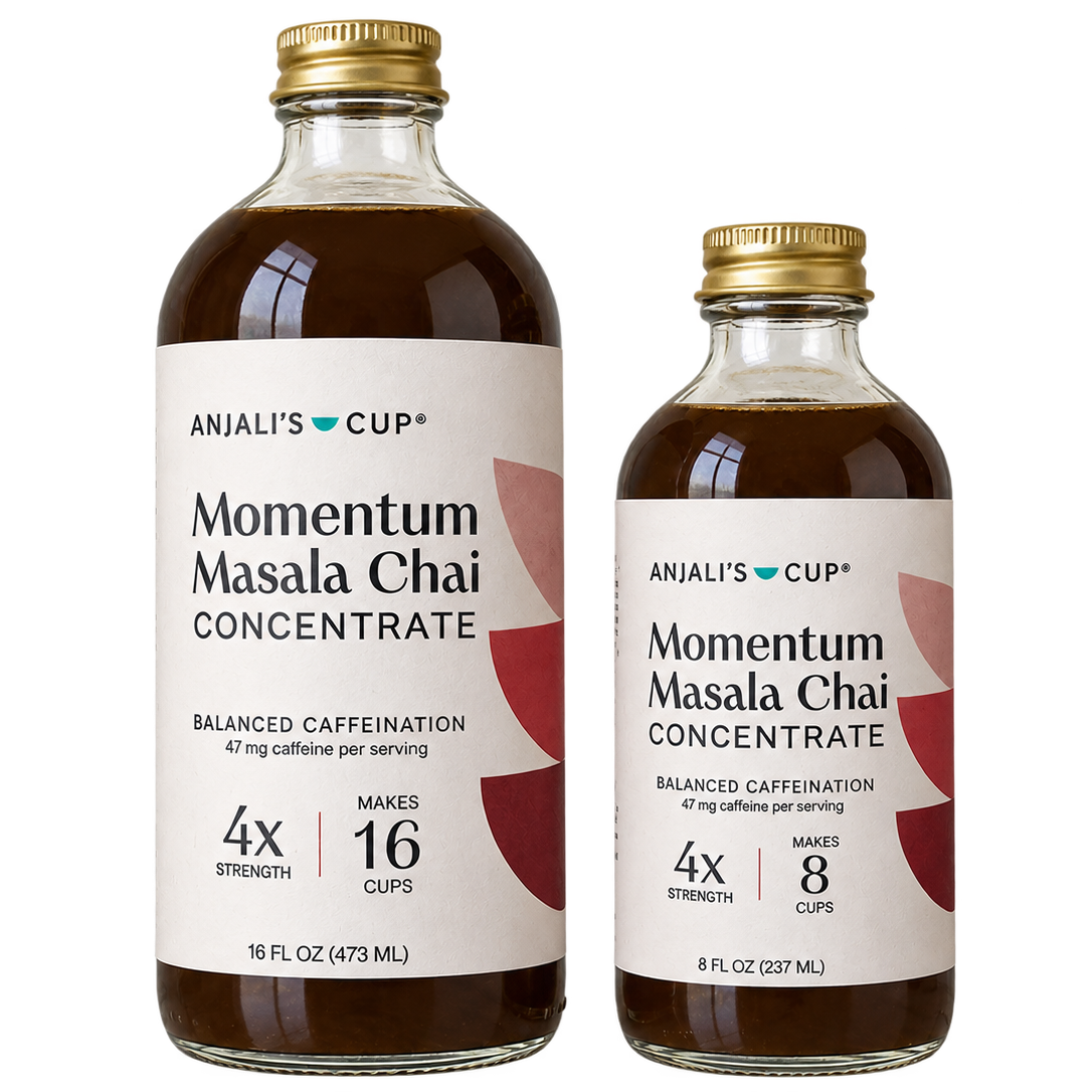 Momentum Masala Chai Concentrate, 8 Servings, 8 oz Bottle
