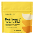 Resilience® Turmeric Elixir, Bright Golden Latte Mix, 12 Serving Pouch