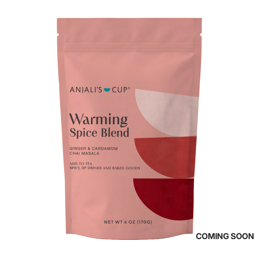 Warming Spice Blend, Ginger & Cardamom Chai Masala, 6 oz Pouch