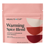 Warming Spice Blend, Ginger & Cardamom Chai Masala, 2 oz Pouch