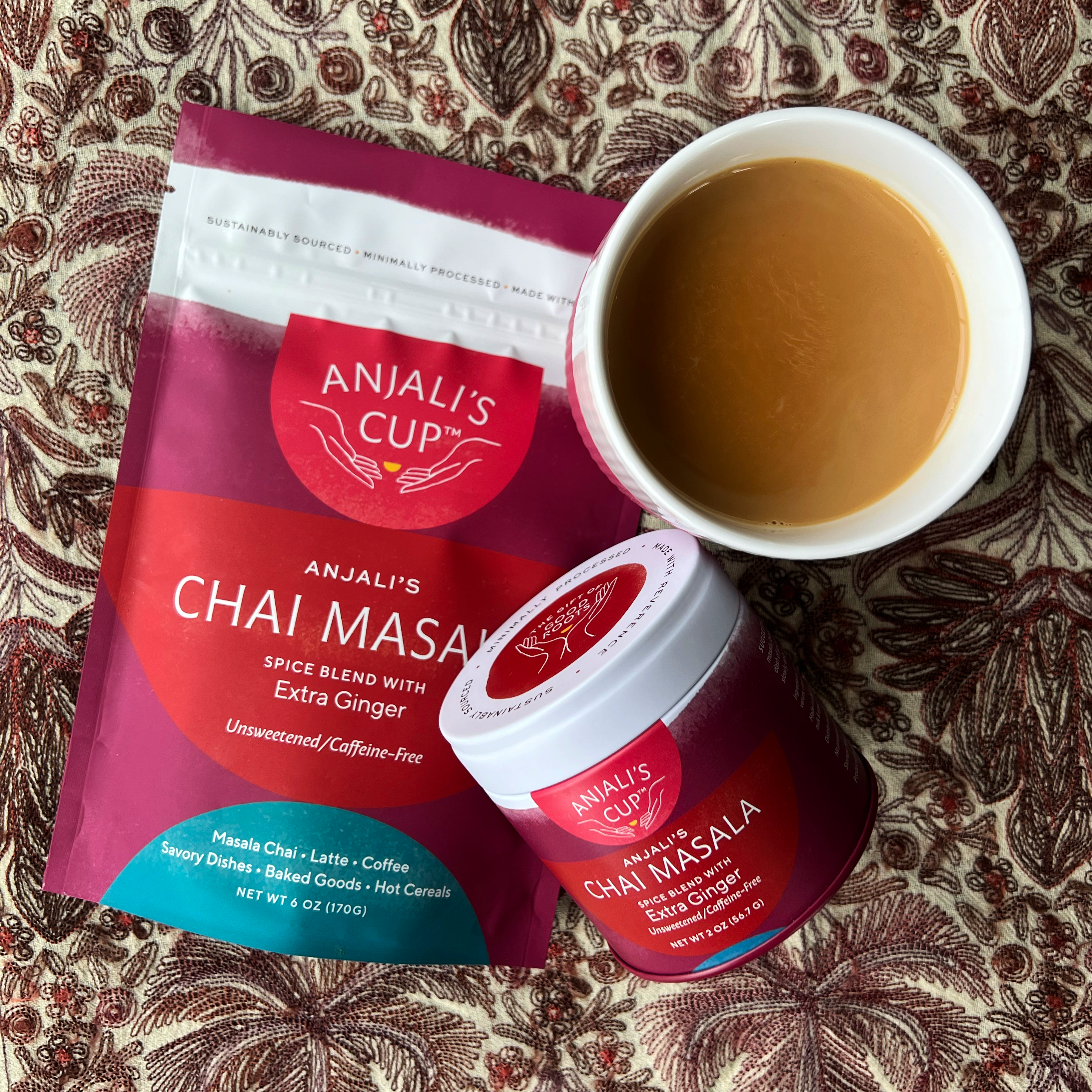 Anjali’s Chai Masala with Extra Ginger